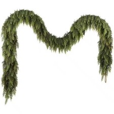 Artificial Cedar Garland with Real Touch for Christmas Home Decor