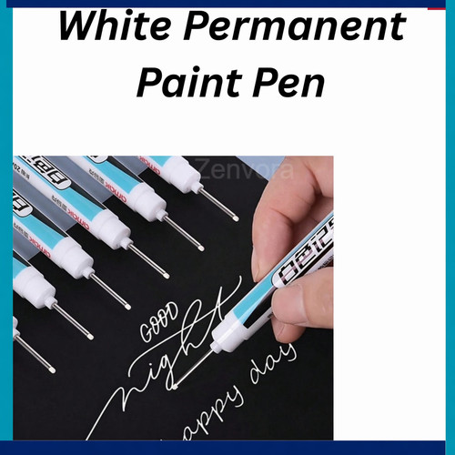 3pcs white permanent paint - 3pcs,