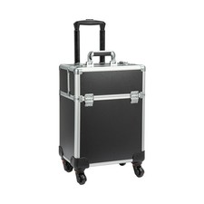 Professional Makeup Trolley Rolling Cosmetic Organiser Vanity Case