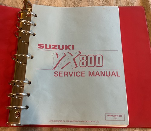 1990 suzuki vx800 service - 1990, shop