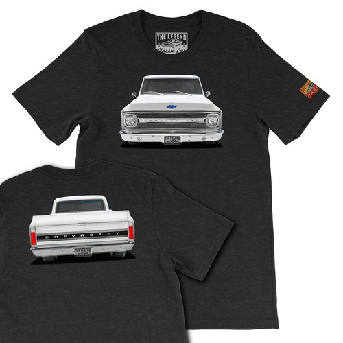 1969 white chevy classic - 1969, c-10