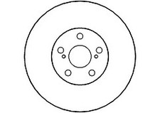 FRONT BRAKE DISC FOR TOYOTA