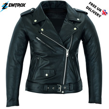 Ladies motorbike real - motorbike, leather