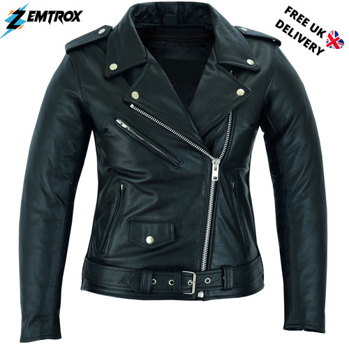Ladies motorbike real - ladies, leather