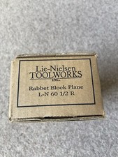 Lie Nielsen   Rabbet Block  Plane  BOX ONLY