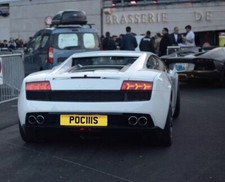 POC 111S private number plate