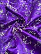 1 mtr cadbury purple floral