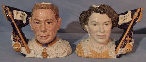 Royal doulton jugs - royal, “queen