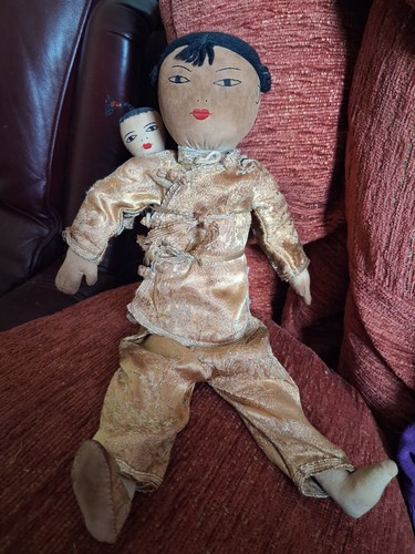 Vintage chinese cloth doll - cloth,