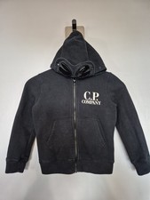 CP Company Juniors Goggle Lens Hoodie - Size: 6 Years - Black 