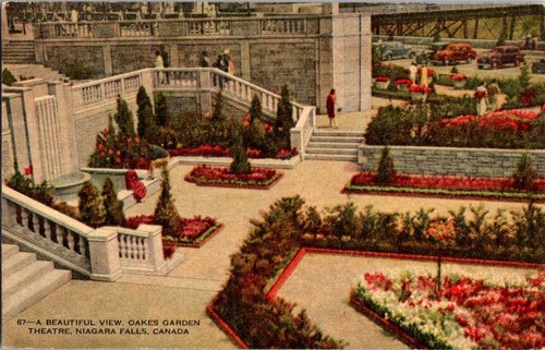 Niagara falls postcard - falls,