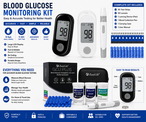 Blood glucose sugar - blood, monitor