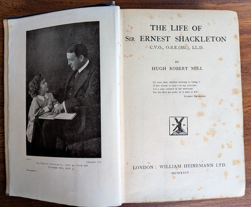 Life sir ernest - of, shackleton