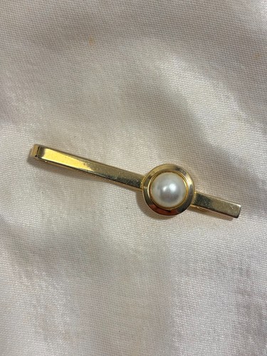 Vintage round white pearl gold - vintage,