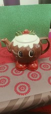 Christmas Pudding Teapot