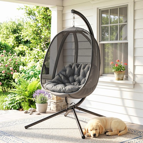 Outsunny folding hanging egg - folding,
