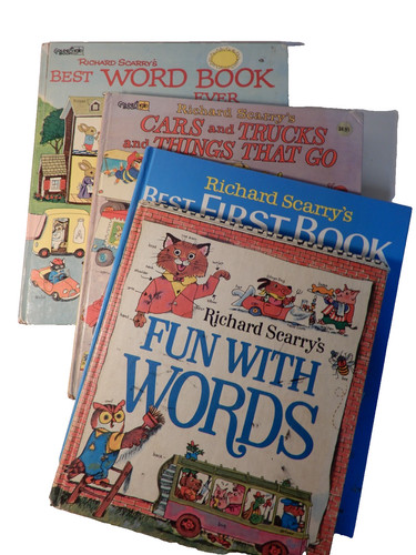 Richard scarry book - scarry's, lot