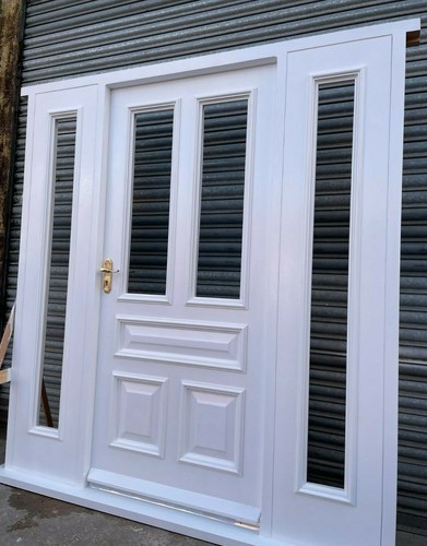 Hardwood timber front door - hardwood,