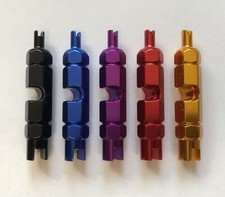 Presta Schrader Extender Valve Core Removal Tool Motorbike Mountain Bike Road CX