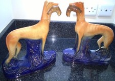 Staffordshire Pair Greyhounds