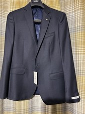Magee Navy Fine Check Jacket