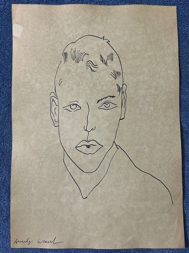 Andy warhol drawing and - andy,