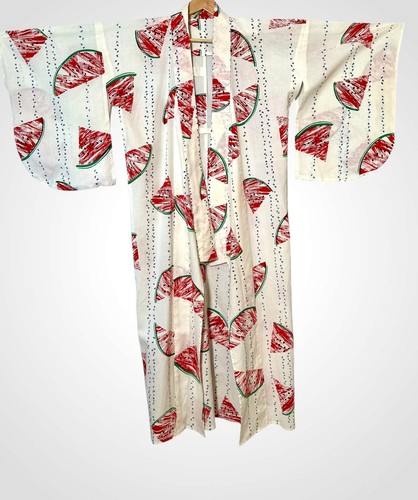 Vintage japanese cotton yukata - japanese,