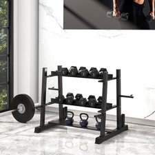 3-Tier Dumbbell Rack for