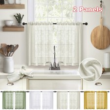 2X Cafe Curtain Kitchen Linen
