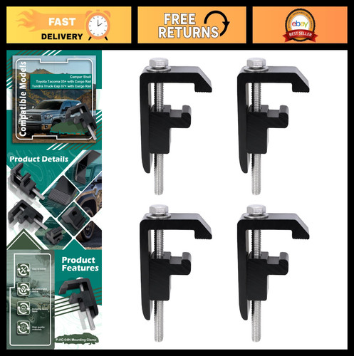 Camper shell clamps - camper, truck