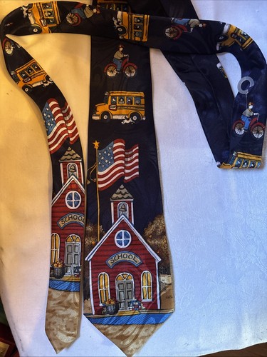 School house teacher tie - school,