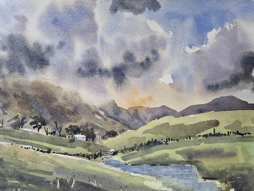 Wales farm scene - wales,
