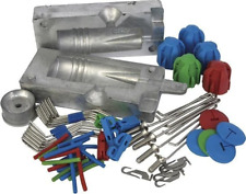 Gemini Splash Down Fishing Sinker Mould Kit System 100+ For Making Weights