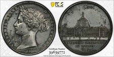 France 1862 Medal Queen