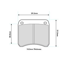 Mintex MRM1802 Front Brake