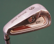 Left-Handed Wilson Staff DI9 6 Iron Uniflex Steel Shaft Lamkin Grip