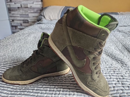 Nike dunk sky - hi, camo