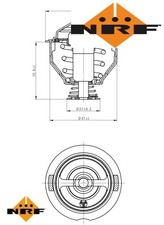 THERMOSTAT 725209 NRF I