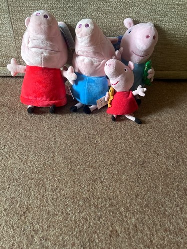 Bnwt peppa pig and george - george, soft
