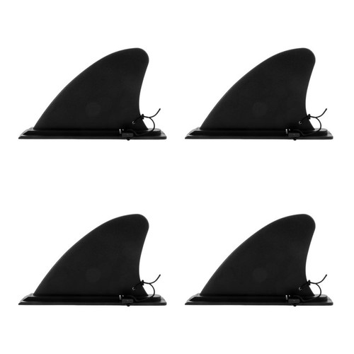 4pcs black nylon - black,
