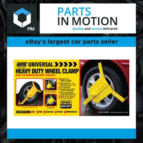Wheel clamp inch 909 - wheel,