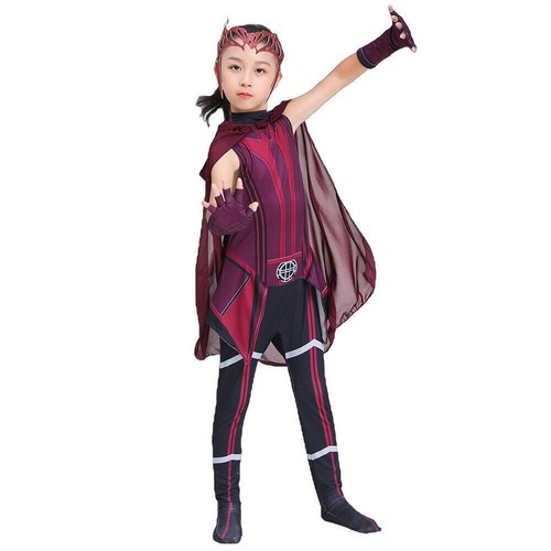 Kids scarlet witch cosplay - witch,