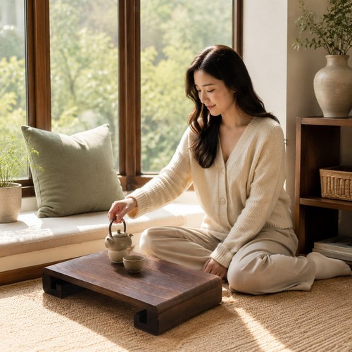 Solid wood floor - wood, table