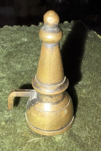 Solid brass candle snuffer - candle, snuffer-