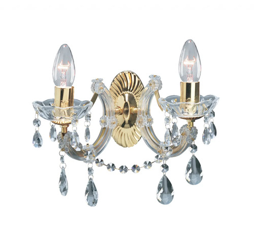 Wall light brass marie therese - light,