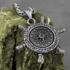 Moon Sun Pentagram Necklace