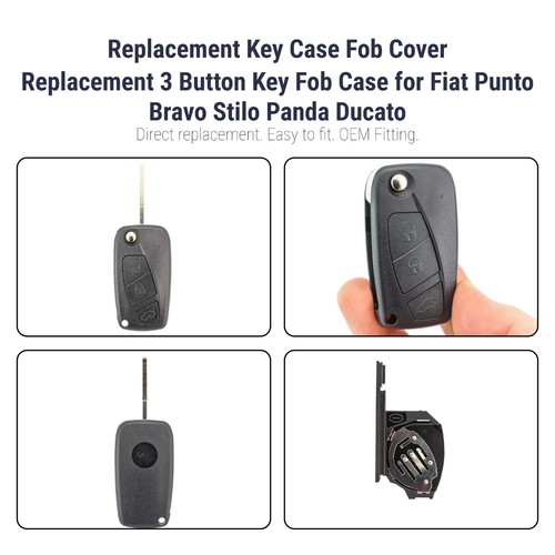 Replacement button key fob - 3,