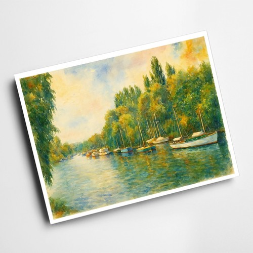Print the river eel - -, &