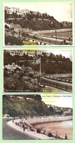 J222 devon three - three, postcards