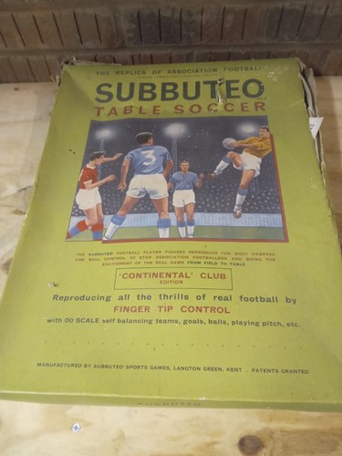 Subbuteo table soccer - table,